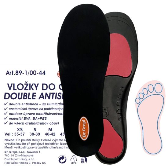 Picture of Insoles DOUBLE ANTISHOCK